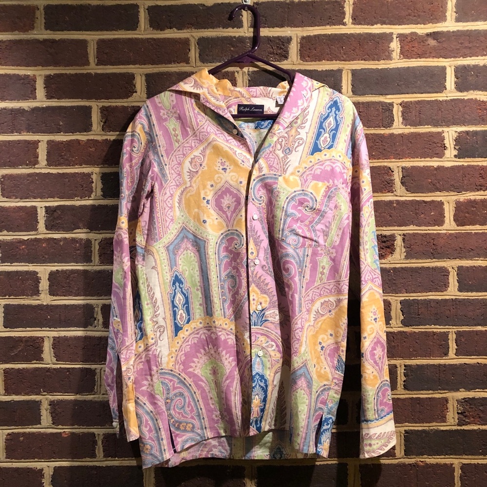 🇮🇹 Ralph Lauren dress shirt made in Italy 🇮🇹